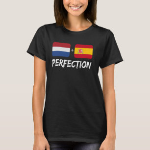 Camiseta Español Plus Holanda Mezcla de Perfección Herencia
