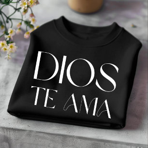Camiseta española cristiana Dios Te Ama