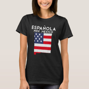 Camiseta Española EE.UU. EE.UU. viaje nuevo mexicano