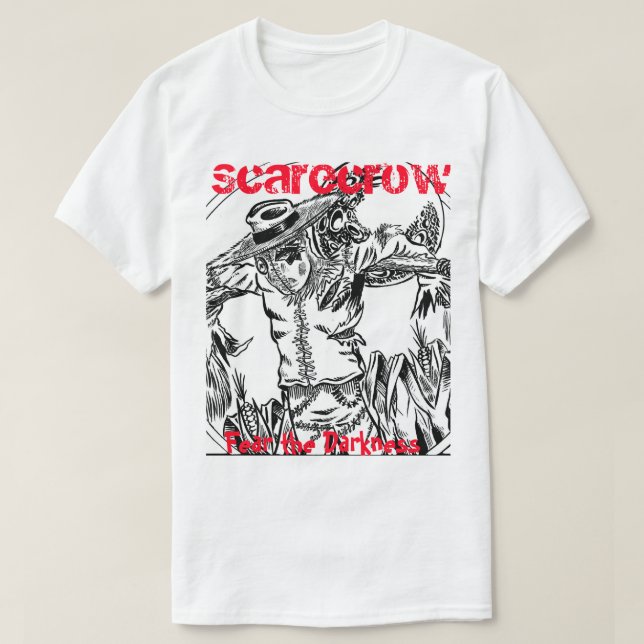 Camiseta espantapajaros (Diseño del anverso)