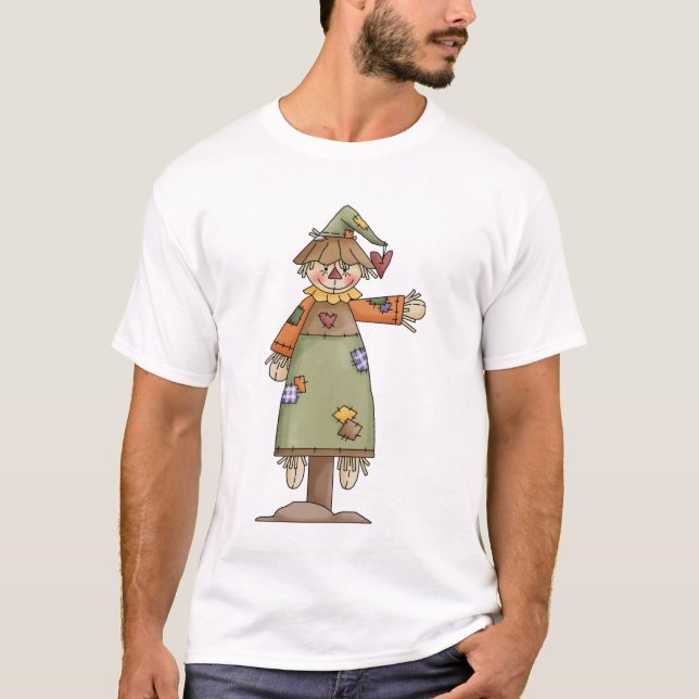 Camiseta Espantapájaros del otoño · Espantapájaros 8 (Anverso)