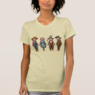 Camiseta Espantapájaros Loco Desconcertado