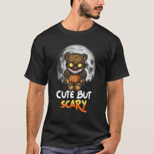 Camiseta Espantoso Pero Aterrador Horror Zombie Teddy Oso L