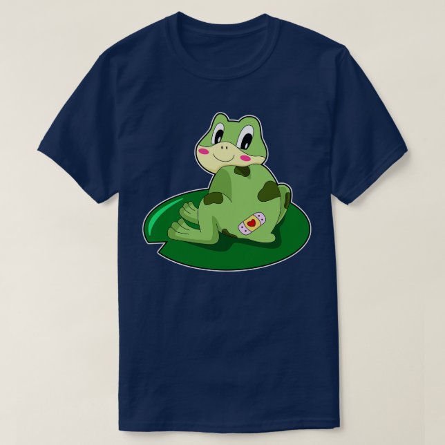 Camiseta Esparador cardíaco de hoja de rana (Diseño del anverso)