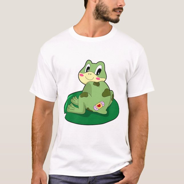 Camiseta Esparador cardíaco de hoja de rana (Anverso)
