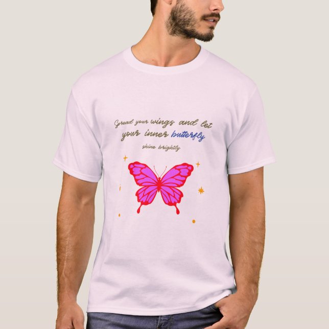 Camiseta Esparce tus alas (Anverso)