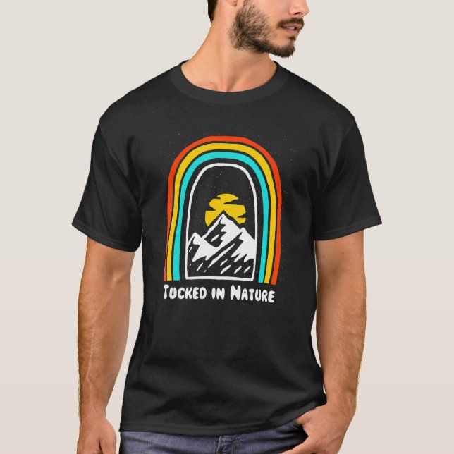 Camiseta Esparcido En La Naturaleza Camping Camper De Vida  (Anverso)