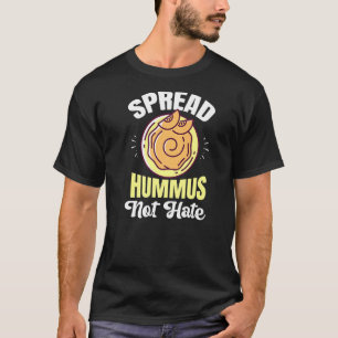 Camiseta Esparcir Hummus no odiar el veganismo Vegan las pl