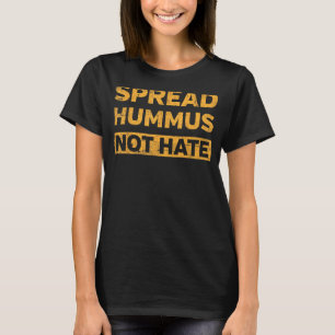 Camiseta Esparcir Hummus No Odiar Vegetariano