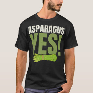 Camiseta Espárrago Sí Vegetario Vegetario Jardín