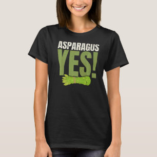 Camiseta Espárrago Sí Vegetario Vegetario Jardín