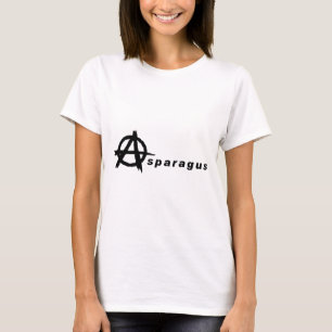 Camiseta Espárragos con símbolo de anarquía