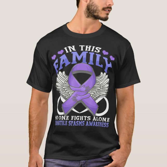 Camiseta Espasmos Infantiles Conciencia Epilepsia Infantil (Anverso)
