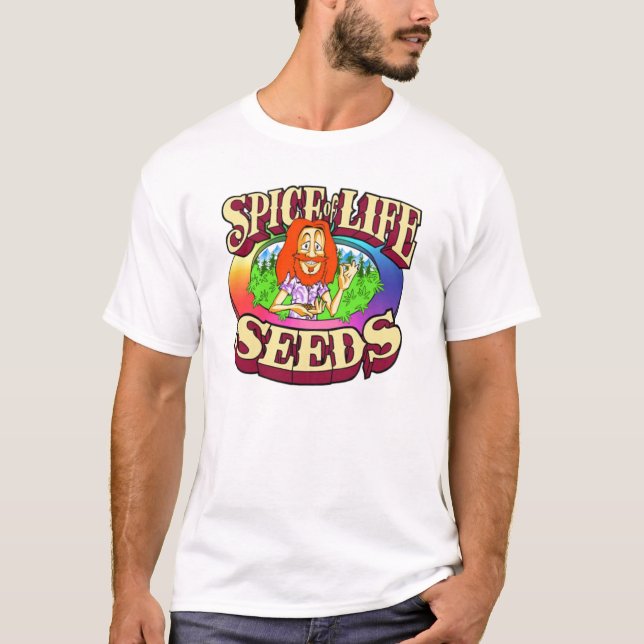 CAMISETA ESPECIA DE LAS SEMILLAS DE LA VIDA (Anverso)