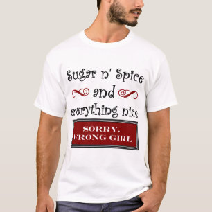 Camiseta Especia del n del azúcar
