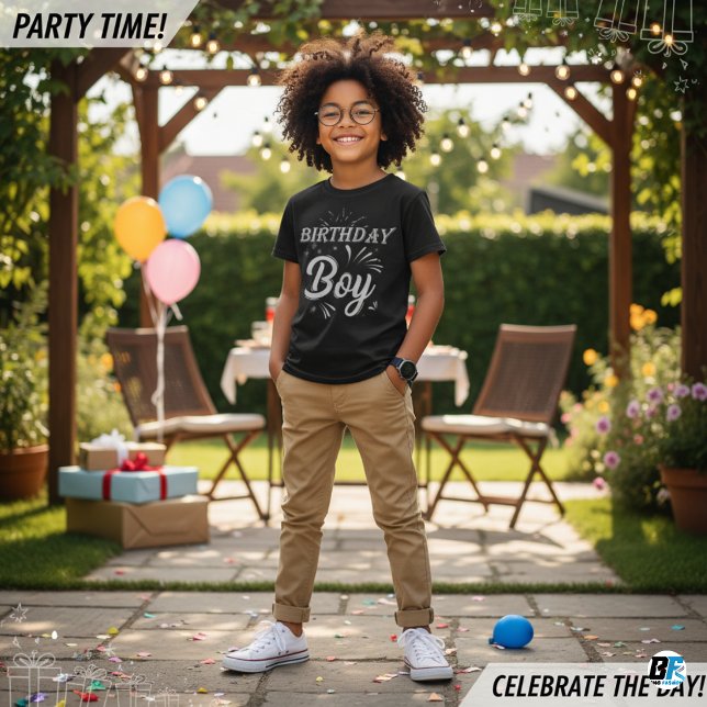 Camiseta Especial de Cumpleaños para Niños (Subido por el creador)