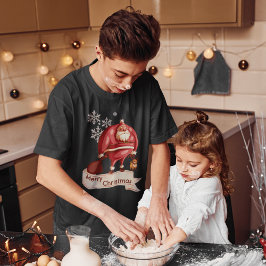 Camiseta Especial de Navidades de amantes de mascotas: Sant