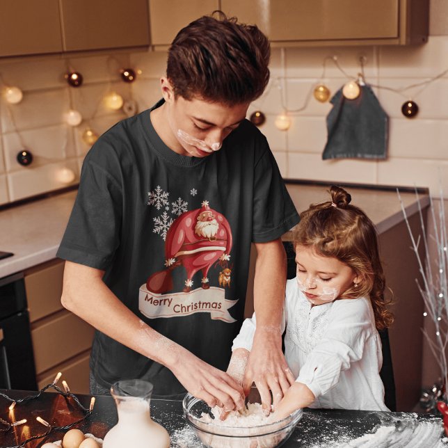 Camiseta Especial de Navidades de amantes de mascotas: Sant (Subido por el creador)