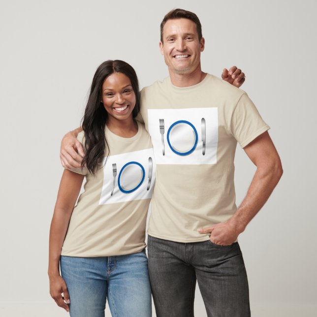 Camiseta Especial de Placa Azul (Unisexo)