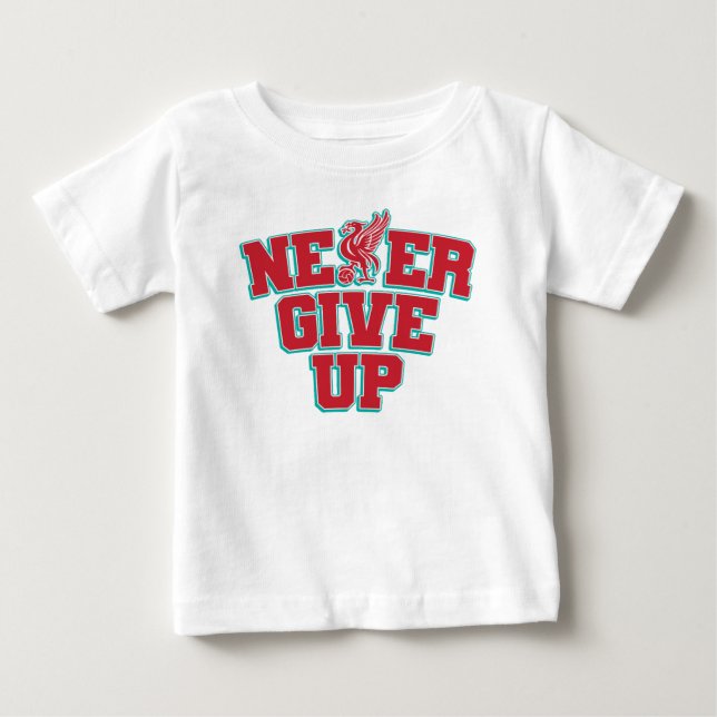 Camiseta especial "Nunca te des por vencido" (Anverso)