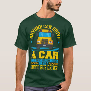 Camiseta Especial para ser conductor de autobús escolar