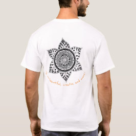 Camiseta especial Sacral Chakra Mandala para hombr