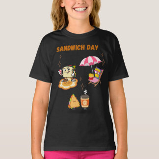 Camiseta especiales del día de sándwich