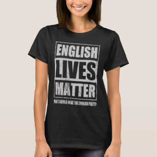 Camiseta Especialidad británica de comida de Cornish Pasty