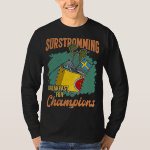 Camiseta Especialidad sueca de pescado Surstromming puke fi