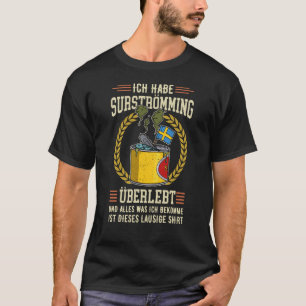 Camiseta Especialidad sueca de pescado Surstromming puke fi
