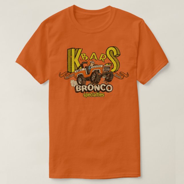 Camiseta Especialidades de bronce de KBarS 1978 (Diseño del anverso)