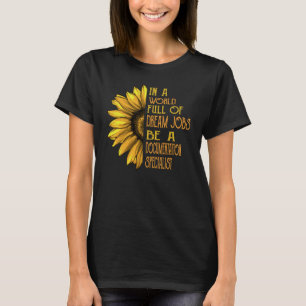Camiseta Especialidades de documentación del girasol
