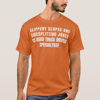 Camiseta Especialidades de los conductores de camiones de c