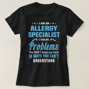 Camiseta Especialista alérgico