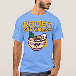 Camiseta Especialista de Ramen Anime Kawaii Ramen Noodles L
