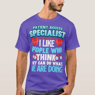 Camiseta Especialista en acceso al paciente