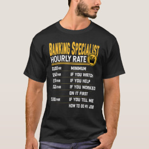 Camiseta Especialista en Banca Tipo Horario Banca Ex