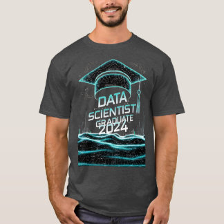 Camiseta especialista en ciencia de datos Graduado 2024 Gra