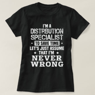 Camiseta Especialista en distribución