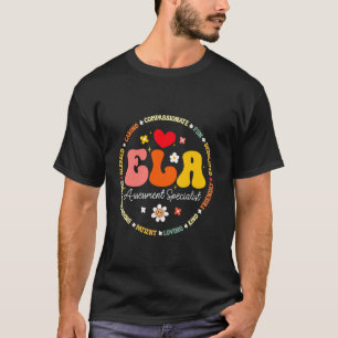 Camiseta Especialista en evaluación de ELA Profesor de Leng