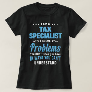 Camiseta Especialista en impuestos