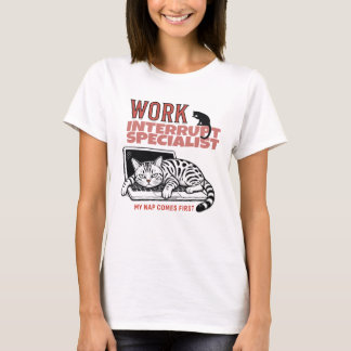 Camiseta Especialista en interrupción del trabajo – Gráfico