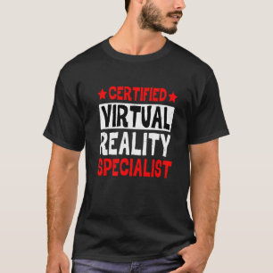 Camiseta Especialista en realidad virtual certificada