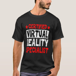 Camiseta Especialista en realidad virtual certificada