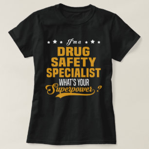 Camiseta Especialista en seguridad de medicamentos