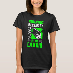Camiseta Especialista en seguridad de red y guerrero cibern