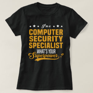 Camiseta Especialista en seguridad informática