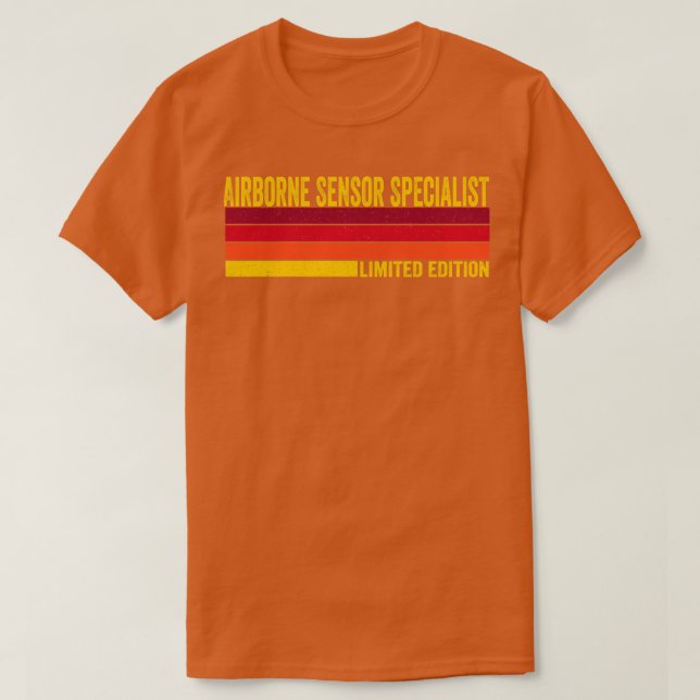 Camiseta Especialista en sensores (Diseño del anverso)