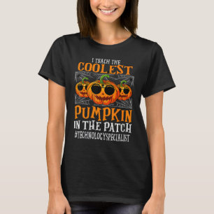 Camiseta Especialista En Tecnología Enseño Las Calabazas Má