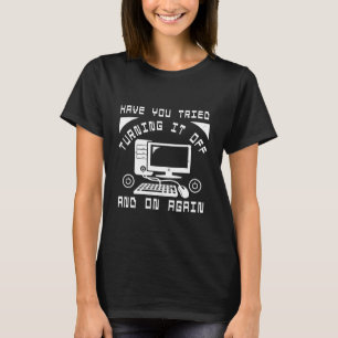 Camiseta Especialista en TI de soporte técnico